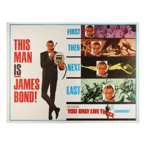 Lot # 100. US Subway, 1967; 60" x 45"; Very Fine+; Rolled ### JAMES BOND: YOU ONLY LIVE TWICE (1967)