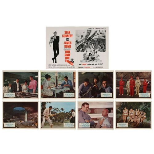Lot # 103. British Front of House Set and Exhibitors' Campaign Book; 18" x 12"; Near Mint-; Folded/Flat ### JAMES BOND: YOU ONLY LIVE TWICE (1967)