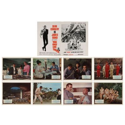 Lot # 103. British Front of House Set and Exhibitors' Campaign Book; 18" x 12"; Near Mint-; Folded/Flat ### JAMES BOND: YOU ONLY LIVE TWICE (1967)