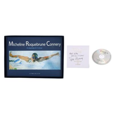 Lot # 119. Sean Connery-Autographed Ithaca CD with "A Journey In Colour" Book ### SEAN CONNERY