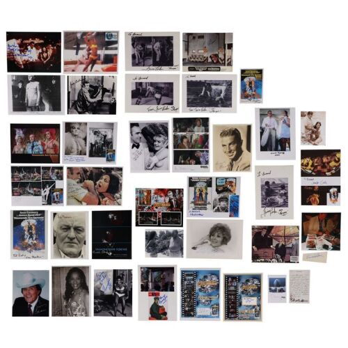 Lot # 138. Collection of 35 Cast Autographs Including Jill St John, Lana Wood, Charles Gray, Trina Parks, Bruce Cabot and More ### JAMES BOND: DIAMONDS ARE FOREVER (1971)