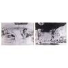 Lot # 143. Pair of Oversized Stills; 40" x 28.75" (largest); Very Good+; Rolled ### JAMES BOND: DIAMONDS ARE FOREVER (1971)