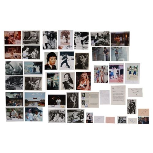 Lot # 173. Collection of 44 Cast and Crew Autographs Including Roger Moore, Britt Ekland, Guy Hamilton, Clifton James and More ### JAMES BOND: THE MAN WITH THE GOLDEN GUN (1974)