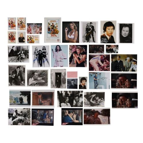 Lot # 174. Collection of 42 Cast and Crew Autographs Including Roger Moore, Christopher Lee, Britt Ekland, Maud Adams and More ### JAMES BOND: THE MAN WITH THE GOLDEN GUN (1974)