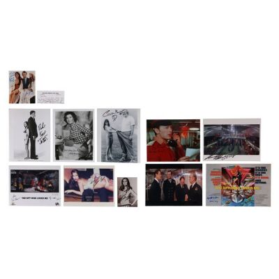 Lot # 191. Collection of 15 Cast Autographs Including Roger Moore, Barbara Bach, Richard Kiel, Caroline Munro and More ### JAMES BOND: THE SPY WHO LOVED ME (1977)
