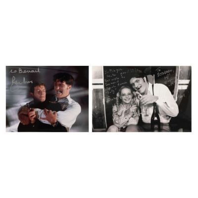 Lot # 195. Roger Moore-Autographed, and Richard Kiel and Blanche Ravalec-Autographed Photographs ### JAMES BOND: THE SPY WHO LOVED ME (1977) / JAMES BOND: MOONRAKER (1979)