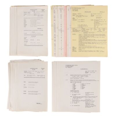 Lot # 206. Collection of Call Sheets ### JAMES BOND: MOONRAKER (1979)