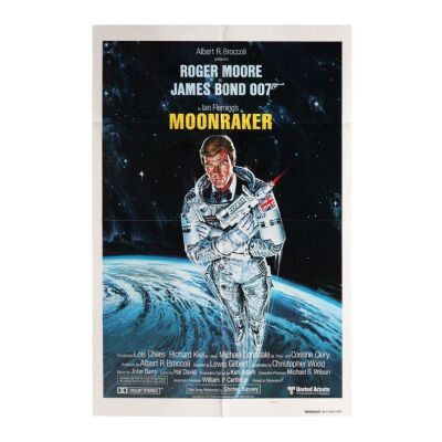 Lot # 211. US International Advance Teaser One-Sheet; 27" x 41"; Near Mint-; Folded ### JAMES BOND: MOONRAKER (1979)