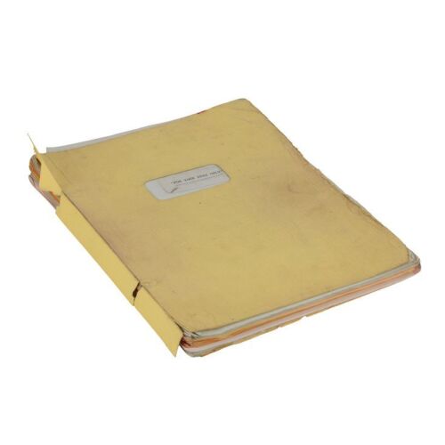 Lot # 216. The Terry Madden Collection: Hand-Annotated and Highlight Bound Script and Production Paperwork ### JAMES BOND: FOR YOUR EYES ONLY (1981)