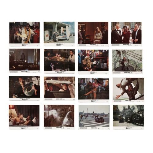 Lot # 234. Sets of Eight British Front of House Cards and US Mini Lobby Cards, 1983-1985; 10" x 8"; Very Fine; Flat ### JAMES BOND: OCTOPUSSY (1983) / A VIEW TO A KILL (1985)