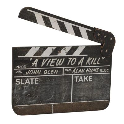 Lot # 241. Production Clapperboard ### JAMES BOND: A VIEW TO A KILL (1985)