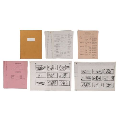 Lot # 244. The Terry Madden Collection: Hand-Annotated and Highlighted Bound Script, Printed Storyboards and Production Paperwork ### JAMES BOND: A VIEW TO A KILL (1985)