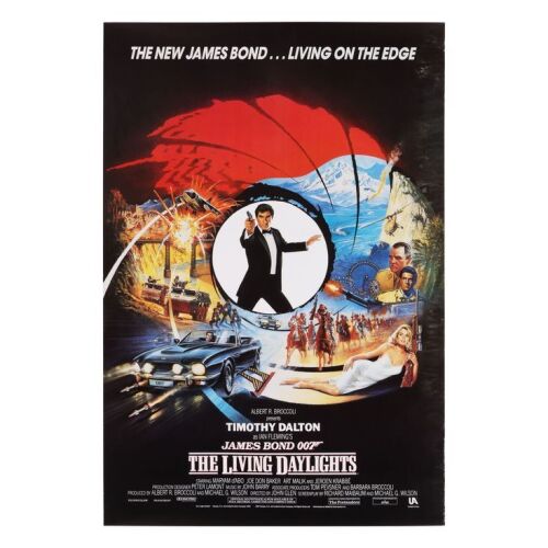 Lot # 265. British One-Sheet, 1987; 27" x 40"; Very Good+; Rolled ### JAMES BOND: LIVING DAYLIGHTS, THE (1987)