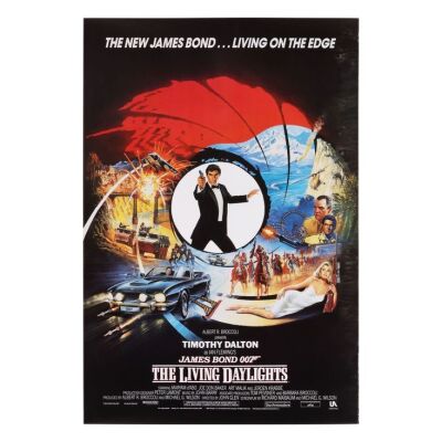 Lot # 265. British One-Sheet, 1987; 27" x 40"; Very Good+; Rolled ### JAMES BOND: LIVING DAYLIGHTS, THE (1987)