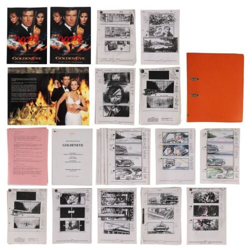 Lot # 280. The Terry Madden Collection: Highlighted Script, Storyboards and Production Paperwork ### JAMES BOND: GOLDENEYE (1995)