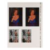 Lot # 291. Uncut Sheet of Inkworks Teri Hatcher Embossed Foil Puzzle and Women of Bond Trading Cards, 1997 ### JAMES BOND: TOMORROW NEVER DIES (1997)