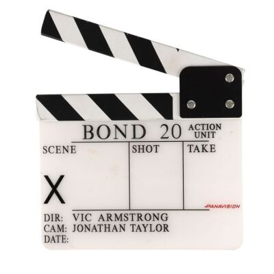 Lot # 315. Action Unit Insert Clapperboard ### JAMES BOND: DIE ANOTHER DAY (2002)
