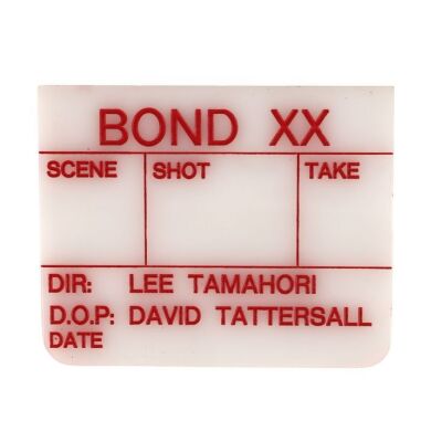 Lot # 316. "Bond XX" Insert Slate ### JAMES BOND: DIE ANOTHER DAY (2002)