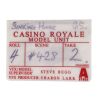Lot # 326. Model Unit "Sinking House" Clapperboard Slate ### JAMES BOND: CASINO ROYALE (2006)