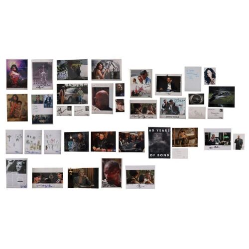 Lot # 331. Collection of 41 Cast and Crew Autographs Including Daniel Craig, Eva Green, Mads Mikkelsen, Judi Dench, Martin Campbell and More ### JAMES BOND: CASINO ROYALE (2006)