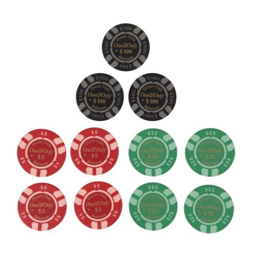 Lot # 340. Casino Chips ### JAMES BOND: CASINO ROYALE (2006)