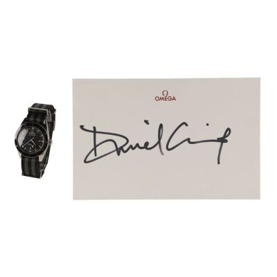 Lot # 366. OMEGA Spectre Limited Edition Seamaster 300 Watch with Card Signed by Daniel Craig ### JAMES BOND: SPECTRE (2015)