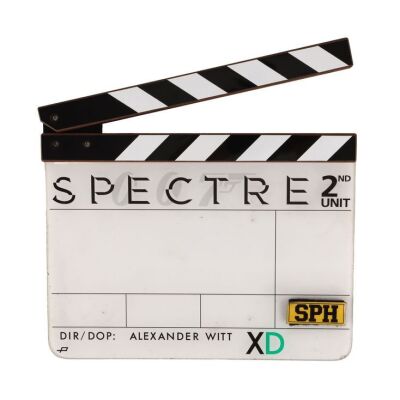 Lot # 368. Second Unit Clapperboard ### JAMES BOND: SPECTRE (2015)