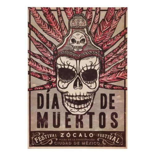 Lot # 374. Dia de Muertos Street Poster ### JAMES BOND: SPECTRE (2015)