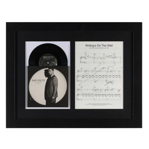 Lot # 380. Sam Smith-Autographed "Writing's On The Wall" Sheet Music with 7" Single and Sleeve ### JAMES BOND: SPECTRE (2015)