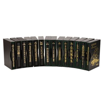 Lot # 388. Full Set of 14 Re-Bound Jonathan Cape First Edition, First Impression, Ian Fleming James Bond Books ### JAMES BOND COLLECTIBLES