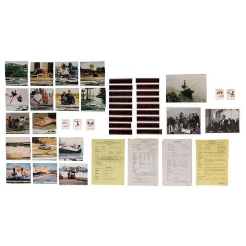 Lot # 396. Collection of Behind-The-Scenes Photos, Slides and Negatives, with Production Paperwork, 1987-1999 ### JAMES BOND FRANCHISE (1962-PRESENT)