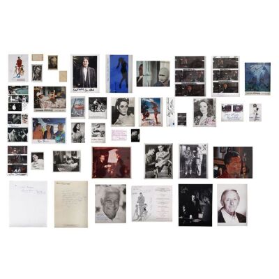 Lot # 68. Collection of 44 Cast and Crew Autographs Including Claudine Auger, Martine Beswick, Luciana Paluzzi, Terence Young, Maurice Binder, Syd Cain and More ### JAMES BOND: THUNDERBALL (1965)