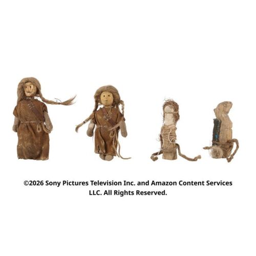 Lot # 8. Mat Cauthon's Wooden Dolls ### WHEEL OF TIME, THE (T.V. SERIES, 2021-2023)