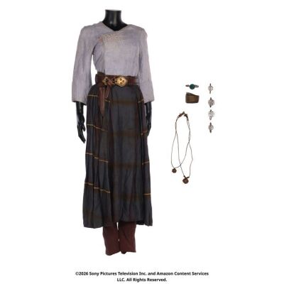 Lot # 11. Egwene al'Vere's 'Leavetaking' Costume ### WHEEL OF TIME, THE (T.V. SERIES, 2021-2023)