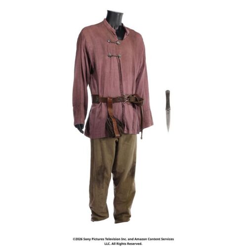 Lot # 53. Perrin Aybara's Whitecloak Attack Costume ### WHEEL OF TIME, THE (T.V. SERIES, 2021-2023)