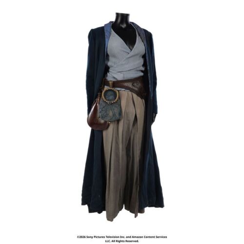 Lot # 59. Moiraine Damodred's Eye of the World Costume ### WHEEL OF TIME, THE (T.V. SERIES, 2021-2023)