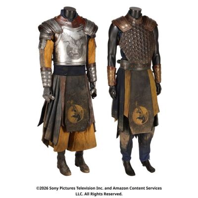 Lot # 91. Ingtar Shinowa and Masema's Shienaran Costumes ### WHEEL OF TIME, THE (T.V. SERIES, 2021-2023)