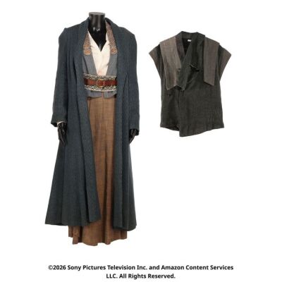 Lot # 94. Moiraine Damodred's Fade Attack Costume with Lan Madragoran's Fade Attack Tunic ### WHEEL OF TIME, THE (T.V. SERIES, 2021-2023)