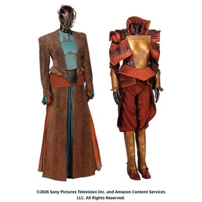 Lot # 114. High Lady Suroth and Alwhin's Costumes ### WHEEL OF TIME, THE (T.V. SERIES, 2021-2023)