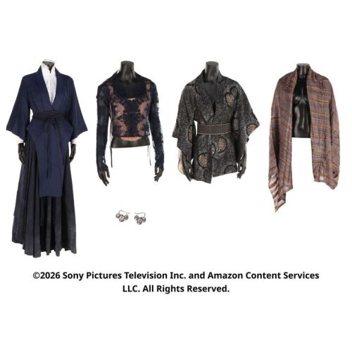 Lot # 142. Moiraine Damodred's Costume and Anvaere Damodred's Costume Components ### WHEEL OF TIME, THE (T.V. SERIES, 2021-2023)
