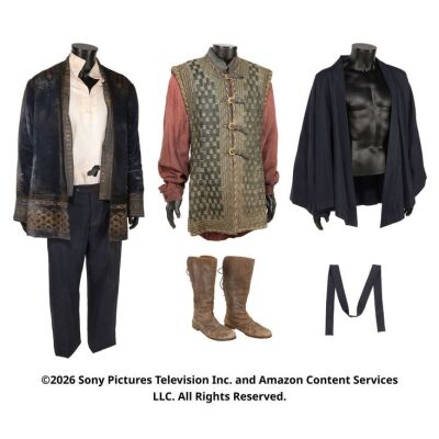 Lot # 149. Perrin Aybara and Rand al'Thor's Costume Components ### WHEEL OF TIME, THE (T.V. SERIES, 2021-2023)