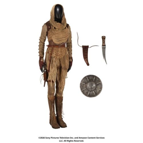 Lot # 151. Chiad's Costume and Weapons ### WHEEL OF TIME, THE (T.V. SERIES, 2021-2023)