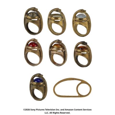 Lot # 157. Collection of Great Serpent Rings and Forsaken Ring ### WHEEL OF TIME, THE (T.V. SERIES, 2021-2023)