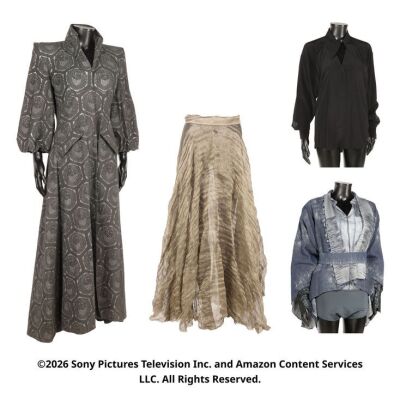 Lot # 160. Selene/Lanfear's Costume Components ### WHEEL OF TIME, THE (T.V. SERIES, 2021-2023)