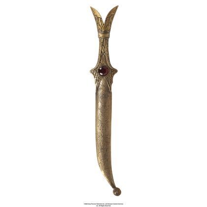 Lot # 178. Mat Cauthon Shadar Logoth Ruby-Hilted Dagger ### WHEEL OF TIME, THE (T.V. SERIES, 2021-2023)