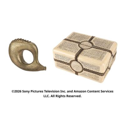 Lot # 179. Hero Horn of Valere with Cut Horn Box ### WHEEL OF TIME, THE (T.V. SERIES, 2021-2023)