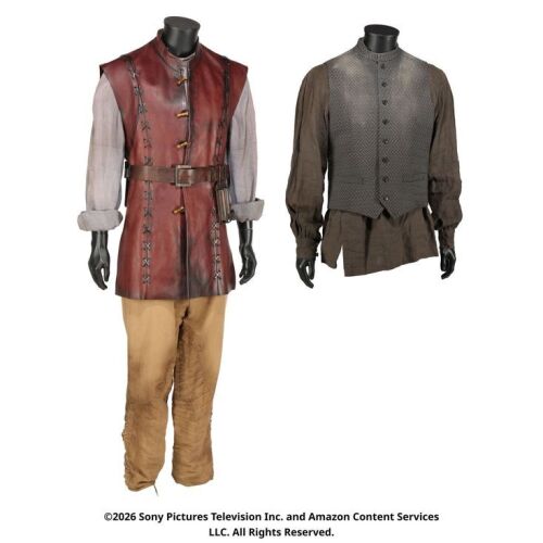Lot # 180. Perrin Aybara and Mat Cauthon's Costume Components ### WHEEL OF TIME, THE (T.V. SERIES, 2021-2023)