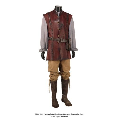 Lot # 183. Perrin Aybara's Dream Costume with Mat Cauthon's Costume Components ### WHEEL OF TIME, THE (T.V. SERIES, 2021-2023)