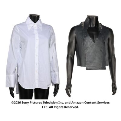 Lot # 189. Moghedien's Shirt and Ishamael's Vest ### WHEEL OF TIME, THE (T.V. SERIES, 2021-2023)