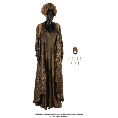 Lot # 196. Siuan Sanche's Amyrlin Seat Costume ### WHEEL OF TIME, THE (T.V. SERIES, 2021-2023)
